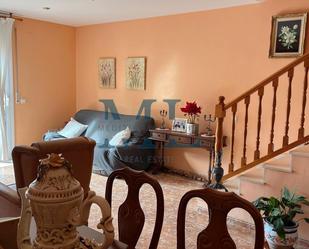 Living room of Single-family semi-detached for sale in Cubelles  with Heating, Terrace and Storage room