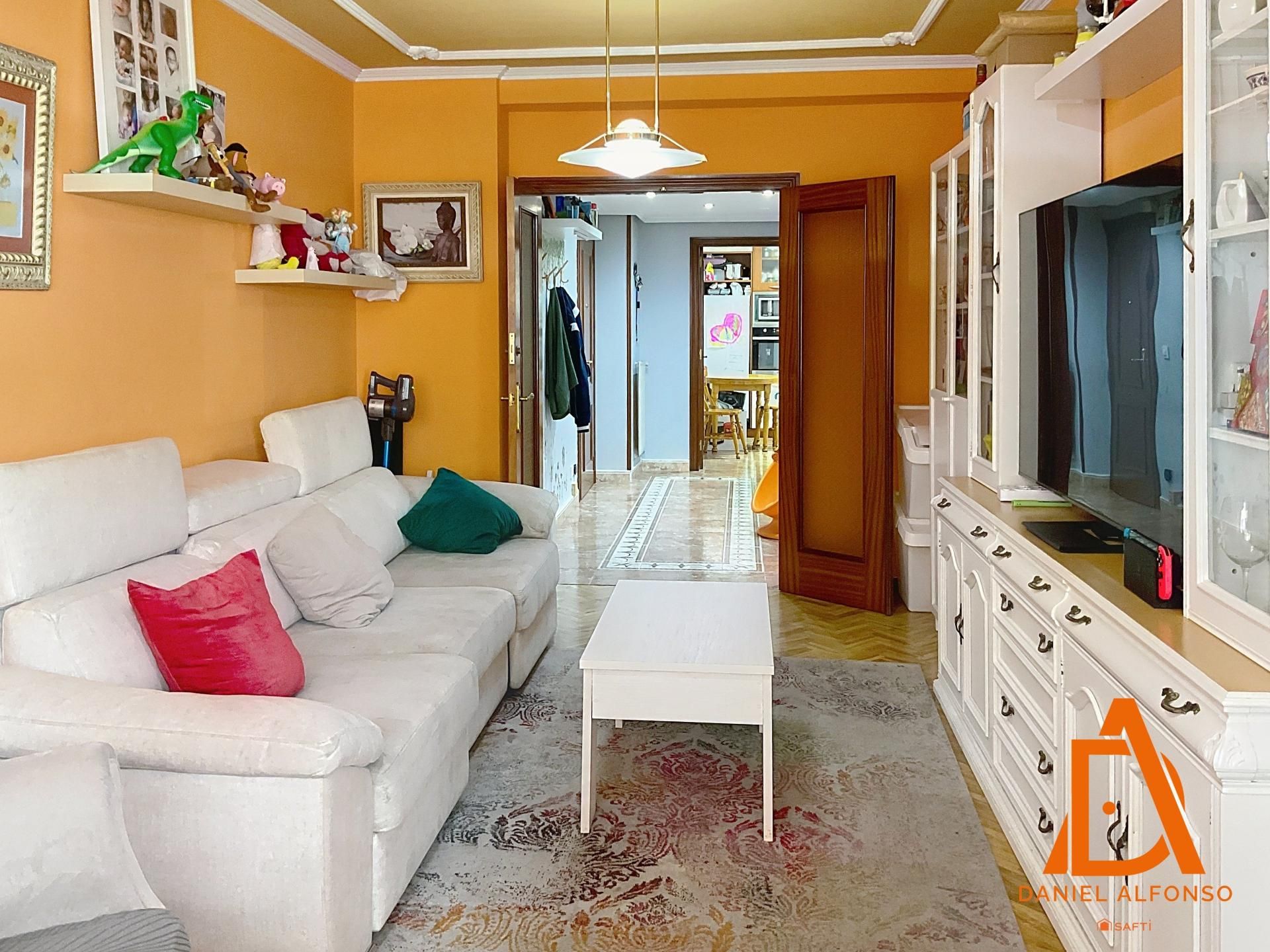 Living room of Flat for sale in Langreo  with Heating