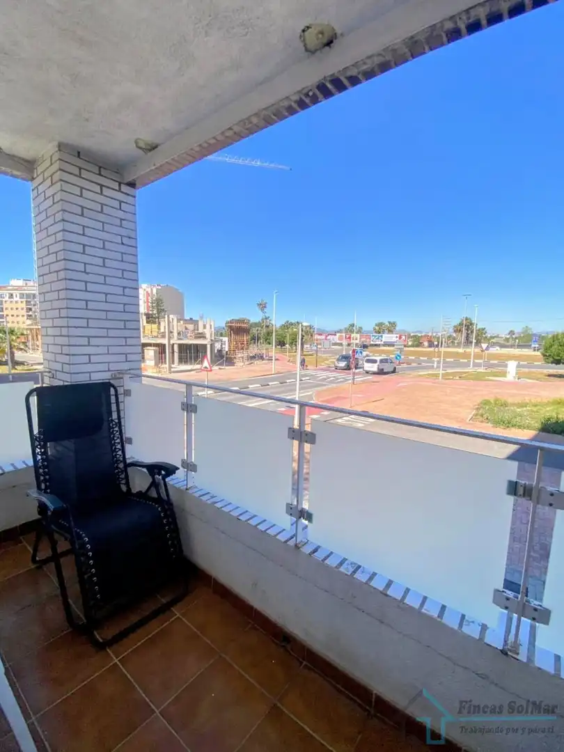 Balcony of Flat for sale in Castellón de la Plana / Castelló de la Plana  with Terrace and Alarm