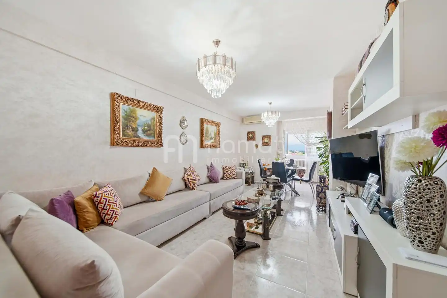 Wohnzimmer von Wohnung zum Verkauf in Figueres