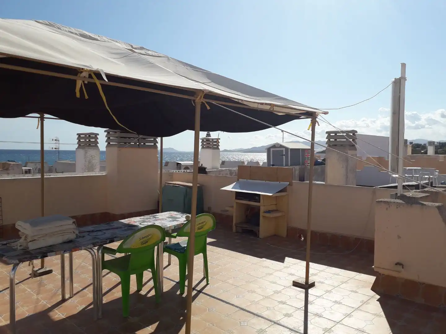 Terrace of Flat for sale in Mazarrón  with Air Conditioner, Terrace and Balcony