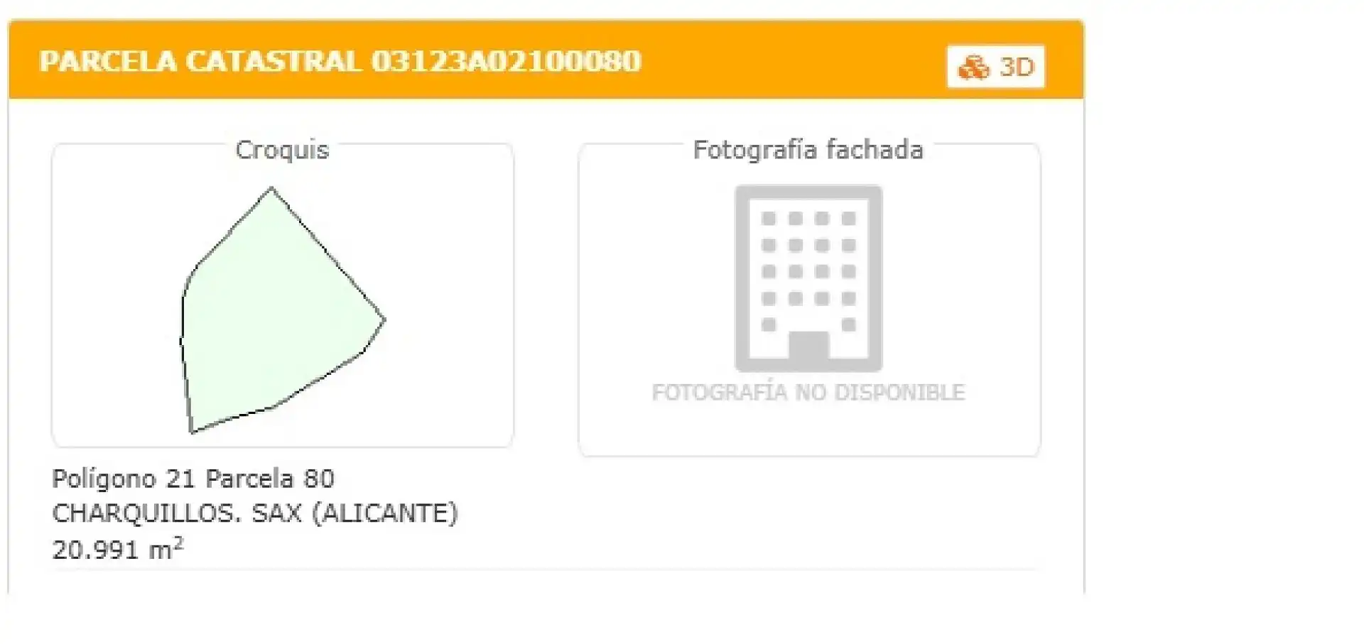 Rural land for sale in Sax, imagen 4