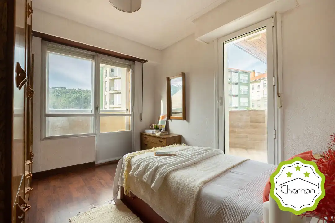 Schlafzimmer von Wohnung zum Verkauf in Lekeitio mit Heizung und Terrasse
