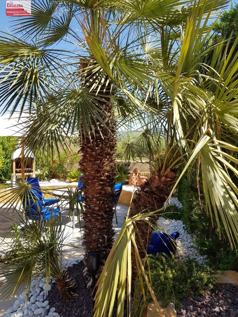 Terraza de Casa o chalet en venta en Castalla con Aire acondicionado, Calefacción y Jardín privado