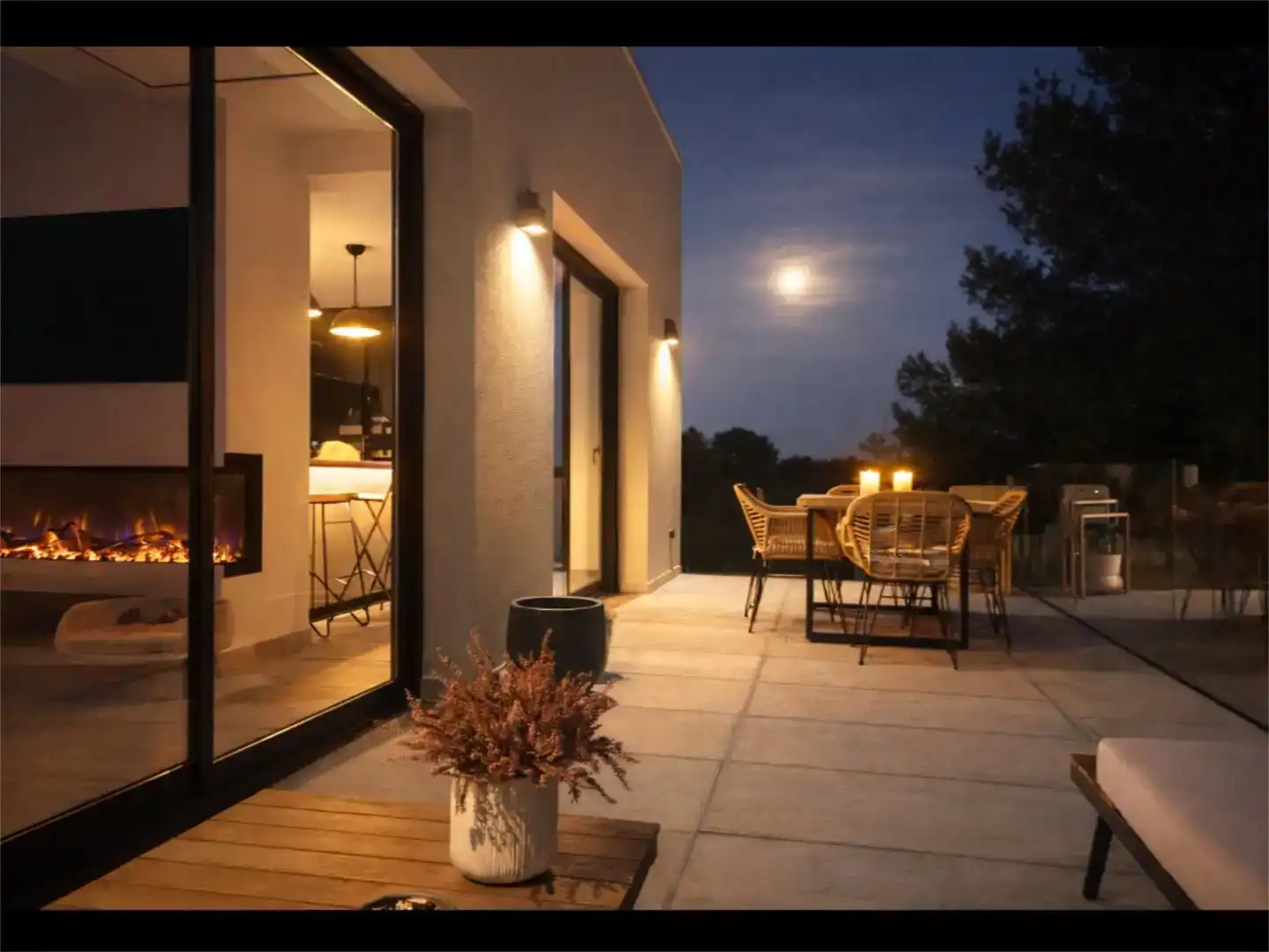 Terrassa de Casa o xalet en venda en Santa Cristina d'Aro amb Aire condicionat, Terrassa i Piscina