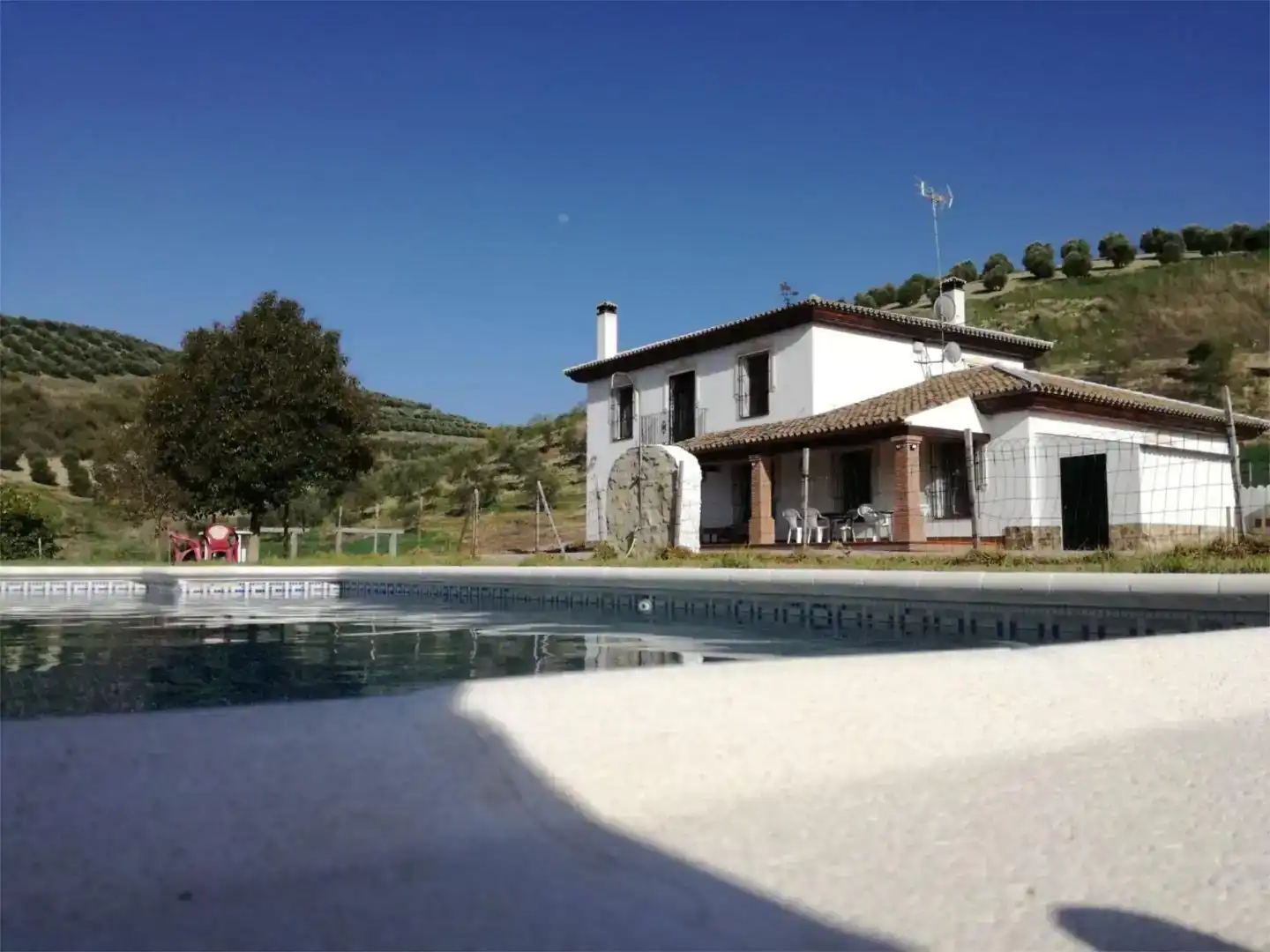 Schwimmbecken von Country house zum Verkauf in Ronda mit Schwimmbad und Balkon