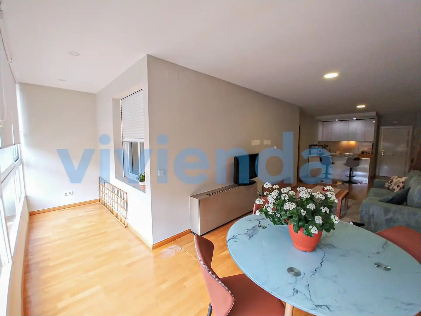 Living room of Flat for sale in Madrid  with Heating, Swimming Pool and Community pool