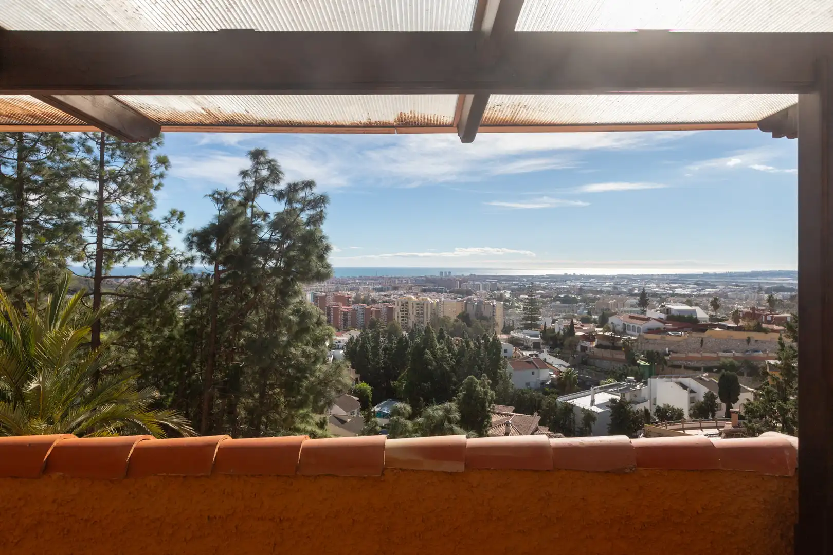 Exterior view of Houses for sale in Málaga  with Air Conditioner, Private garden and Terrace
