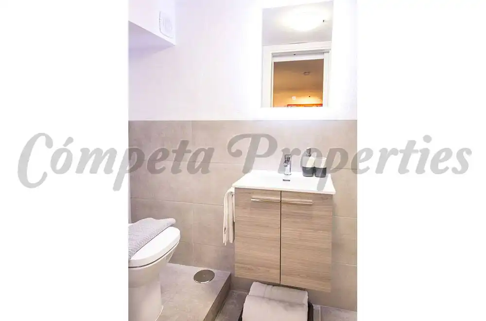 Baño de Casa o chalet en venta en Cómpeta con Aire acondicionado, Terraza y Amueblado