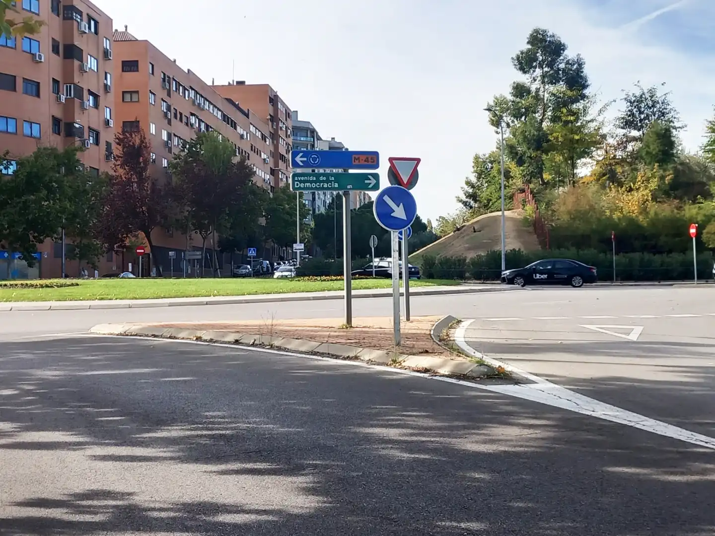 Vista exterior de Piso en venta en Vicálvaro