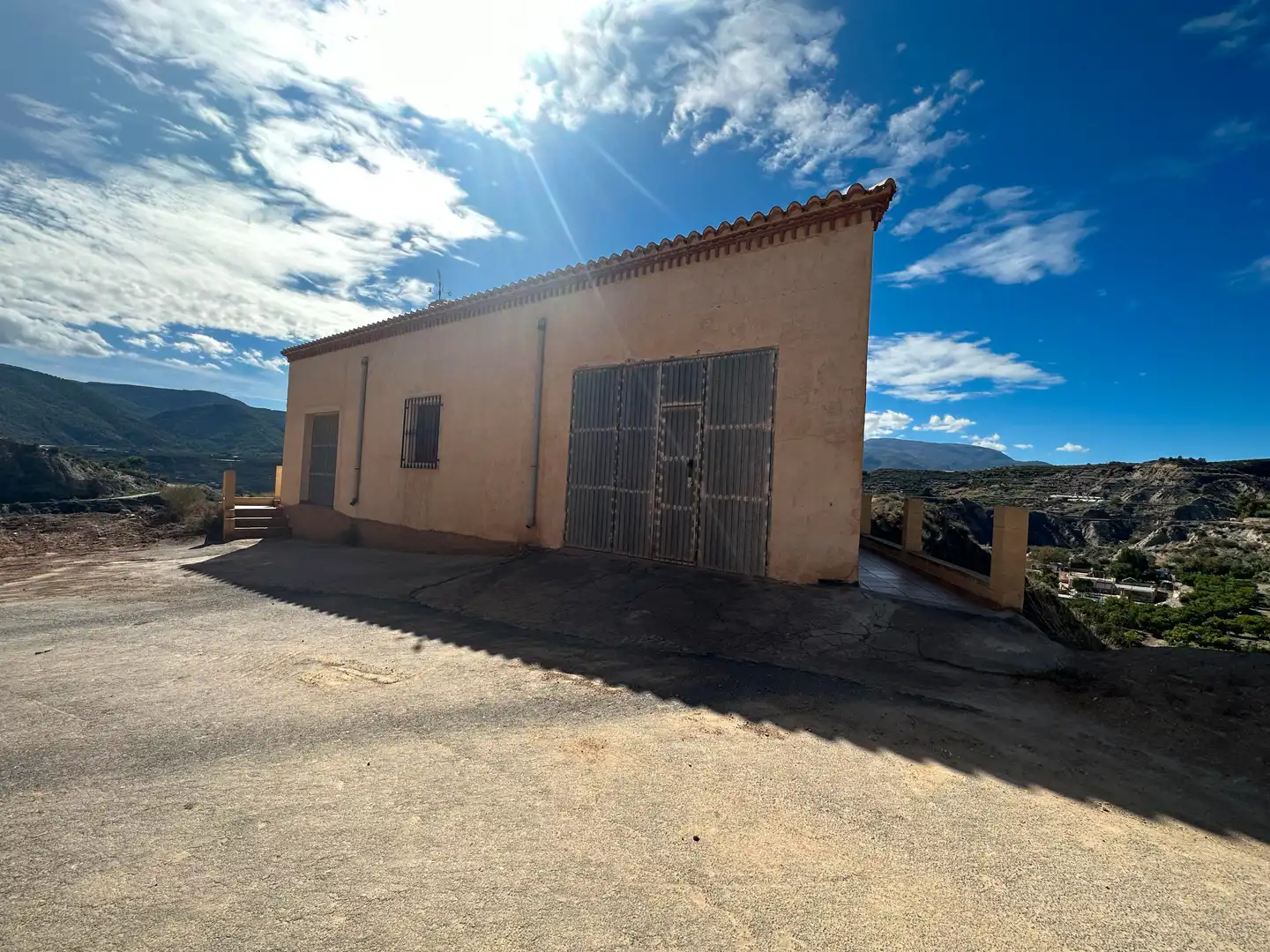 Vista exterior de Finca rústica en venda en Canjáyar amb Jardí privat, Terrassa i Traster