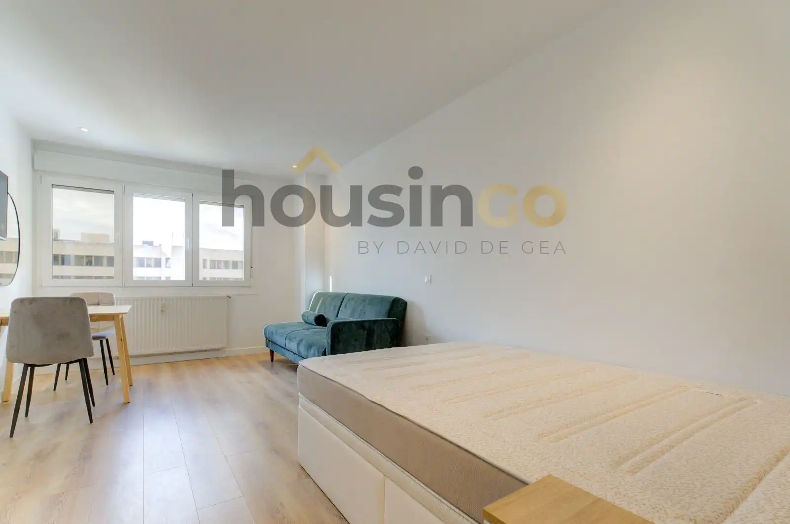 Habitación de Estudio de alquiler en Madrid con Aire acondicionado, Calefacción y Amueblado