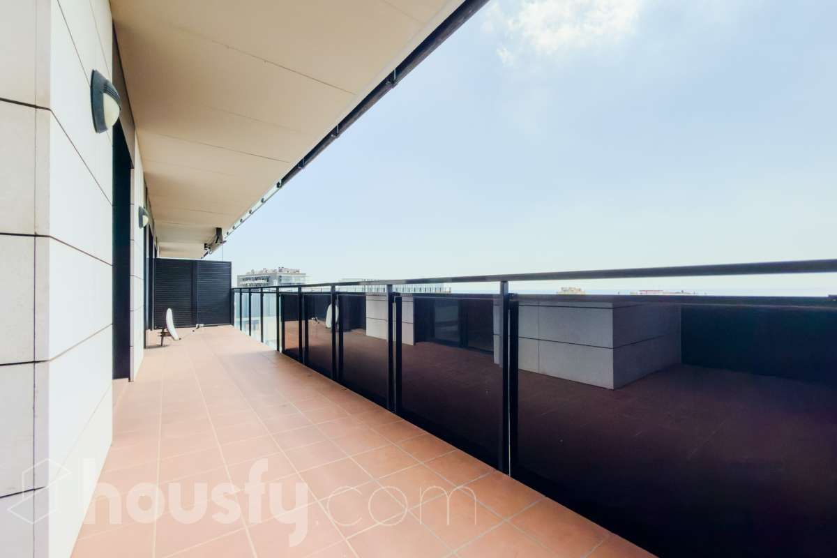 Terrace of Flat for sale in Badalona  with Air Conditioner, Heating and Terrace