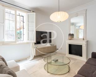 Living room of Flat to rent in  Barcelona Capital  with Air Conditioner and Terrace