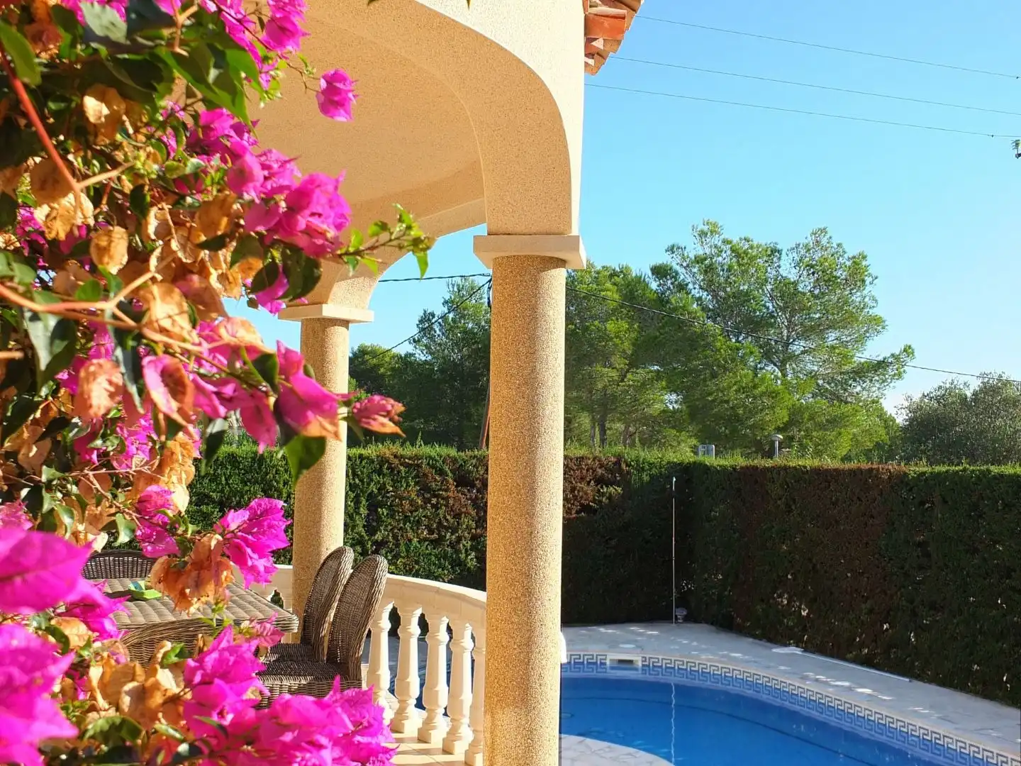 Piscina de Casa o xalet en venda en L'Ametlla de Mar  amb Aire condicionat, Terrassa i Piscina