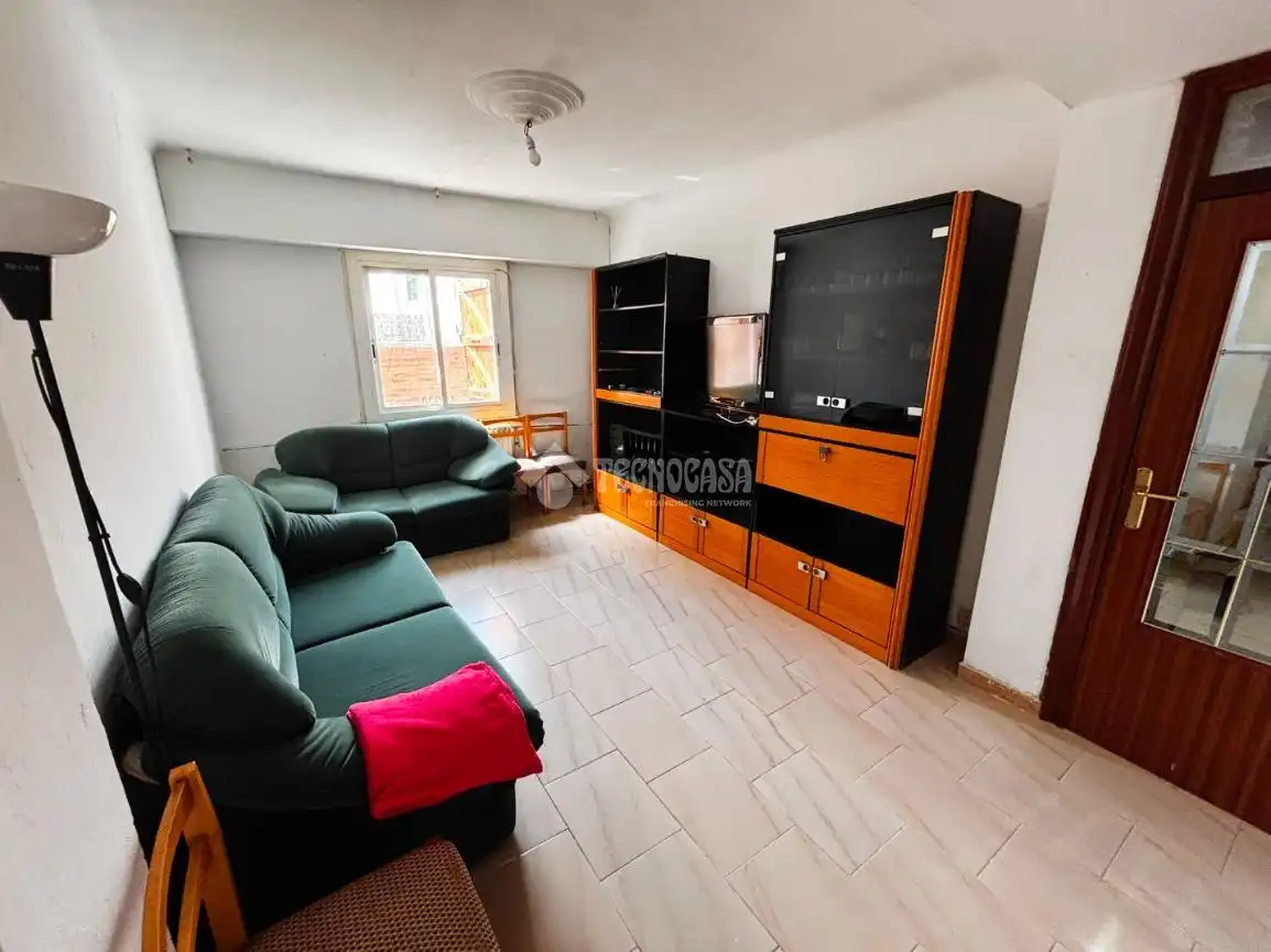 Sala de estar de Piso en venta en Alagón con Balcón