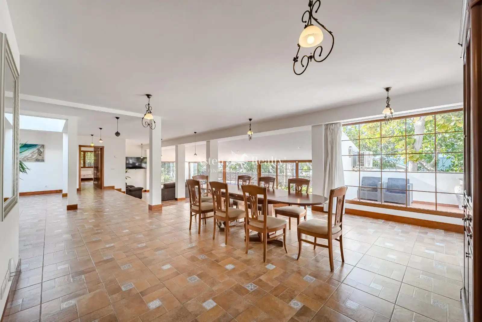 Dining room of Houses for sale in Adeje  with Air Conditioner, Terrace and Swimming Pool