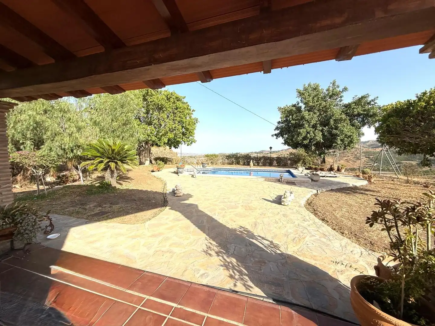 Terrace of Country homes for sale in Cútar  with Air Conditioner, Private garden and Terrace