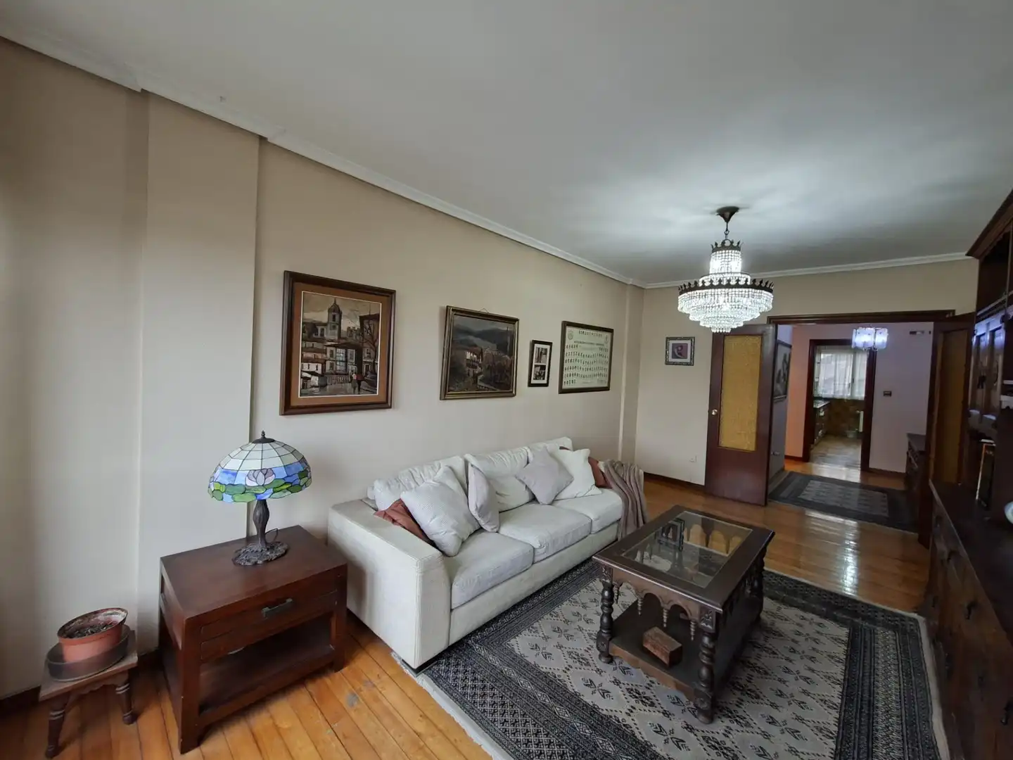 Sala de estar de Piso en venta en Torrelavega  con Calefacción, Trastero y Balcón