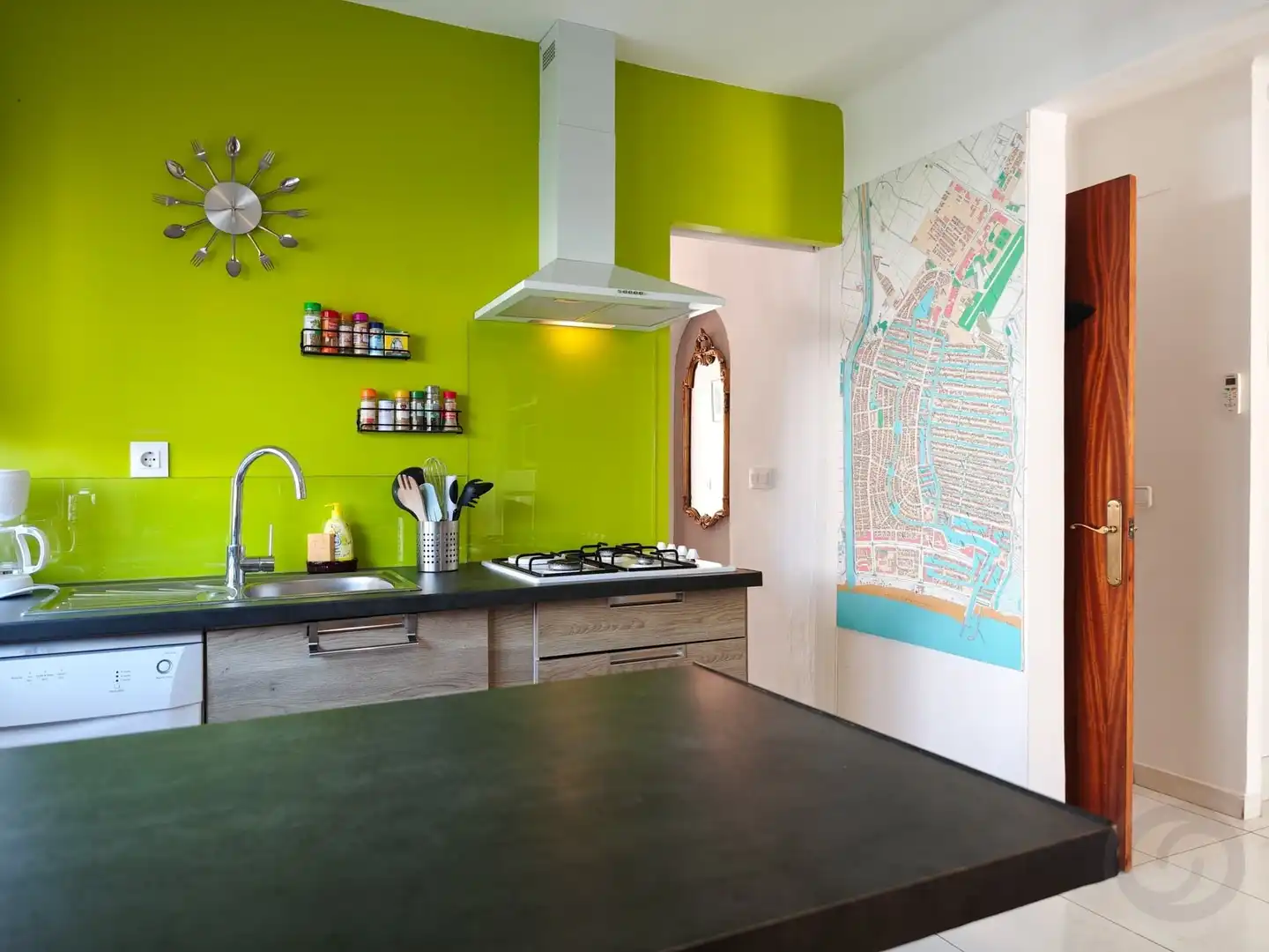 Cocina de Casa adosada en venta en Empuriabrava con Aire acondicionado, Calefacción y Terraza