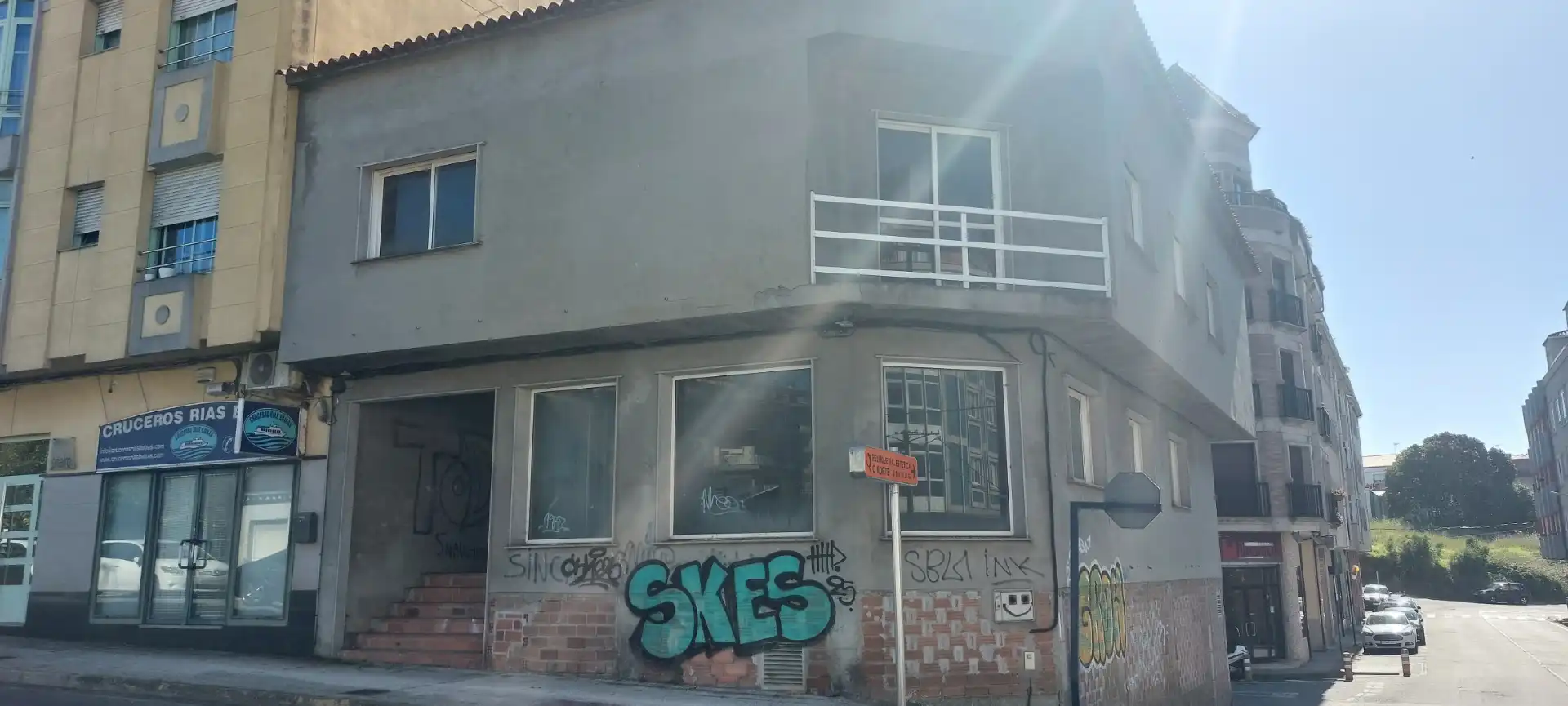 Vista exterior de Edificio en venta en O Grove  
