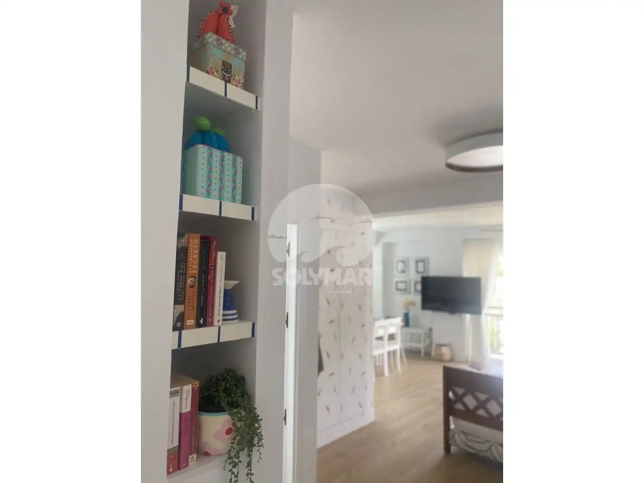 Living room of Flat for rent in Vélez-Málaga  with Air Conditioner, Furnished and Balcony