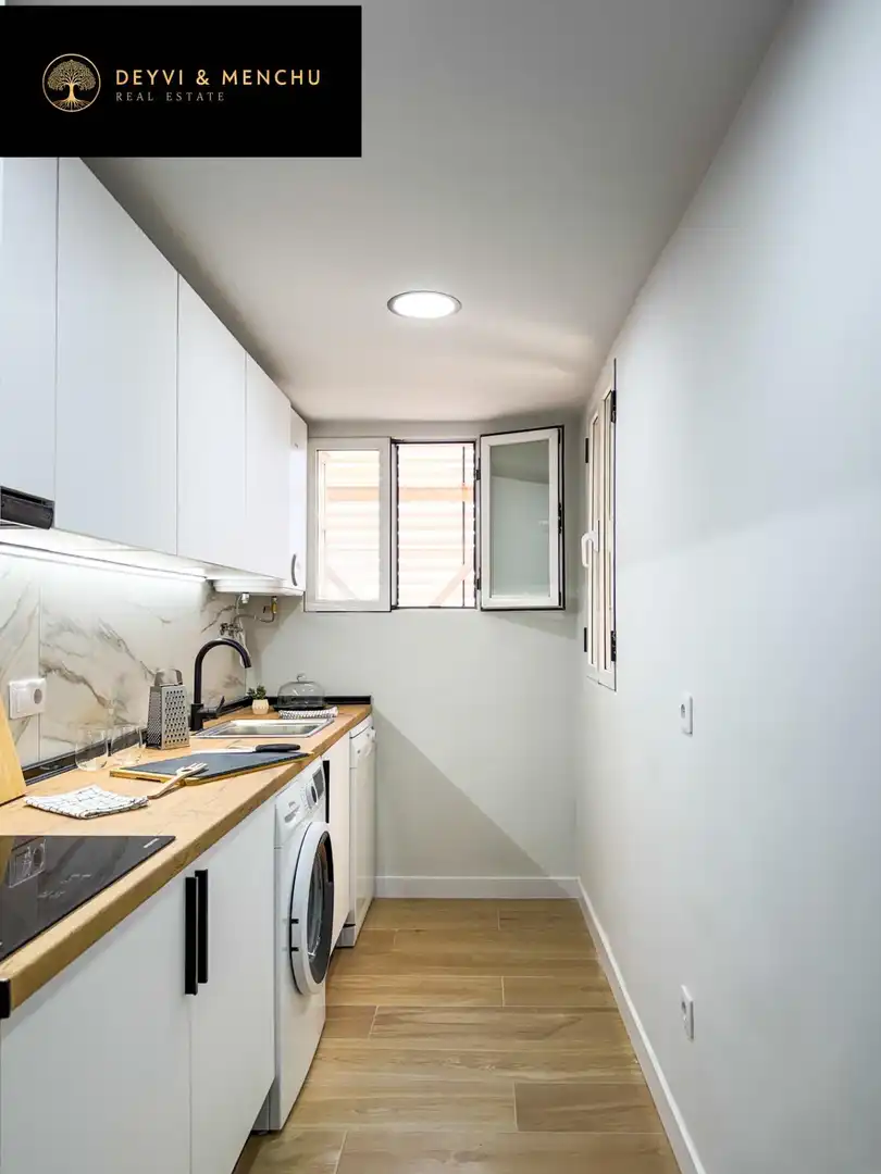 Küche von Wohnung zum Verkauf in Madrid mit Klimaanlage, Heizung und Möbliert