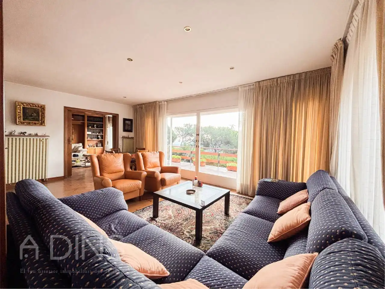 Sala de estar de Casa o chalet en venta en Sant Feliu de Codines con Calefacción y Jardín privado