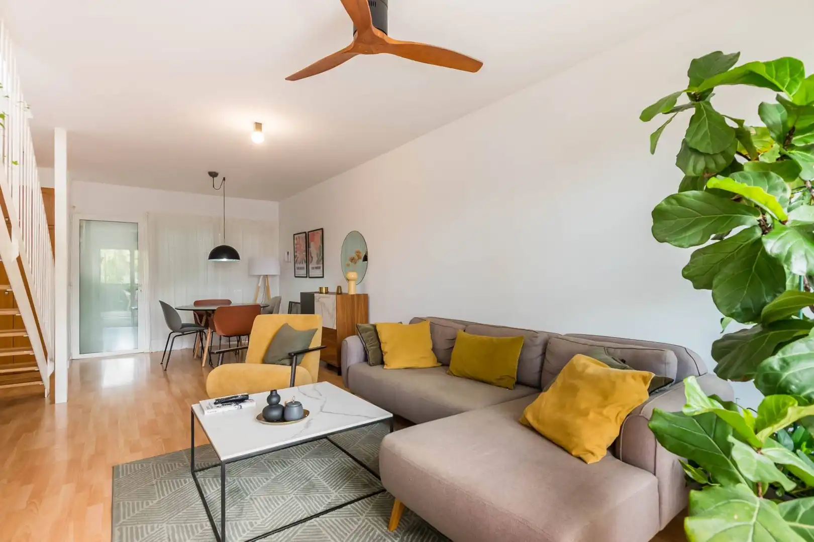 Sala d'estar de Dúplex en venda en Murcia amb Aire condicionat, Calefacció i Jardí privat