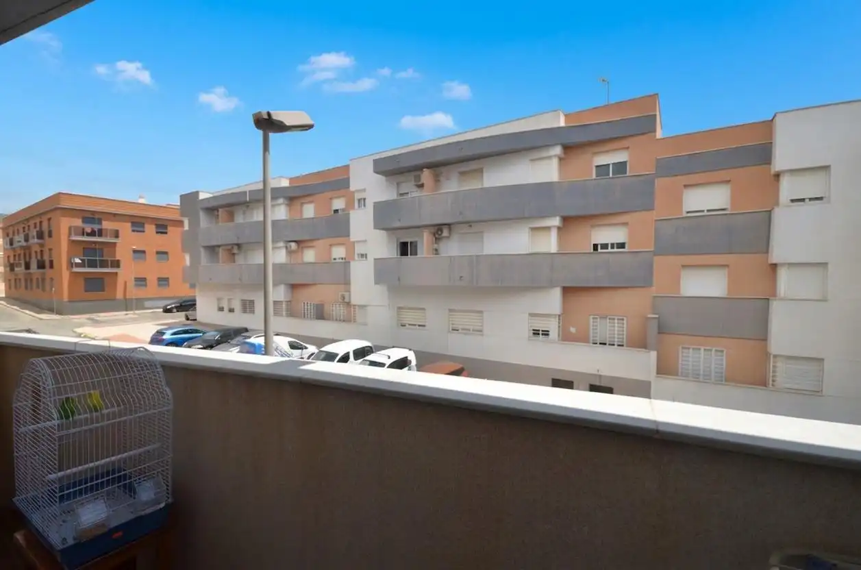 Exterior view of Flat for sale in Vícar  with Community pool