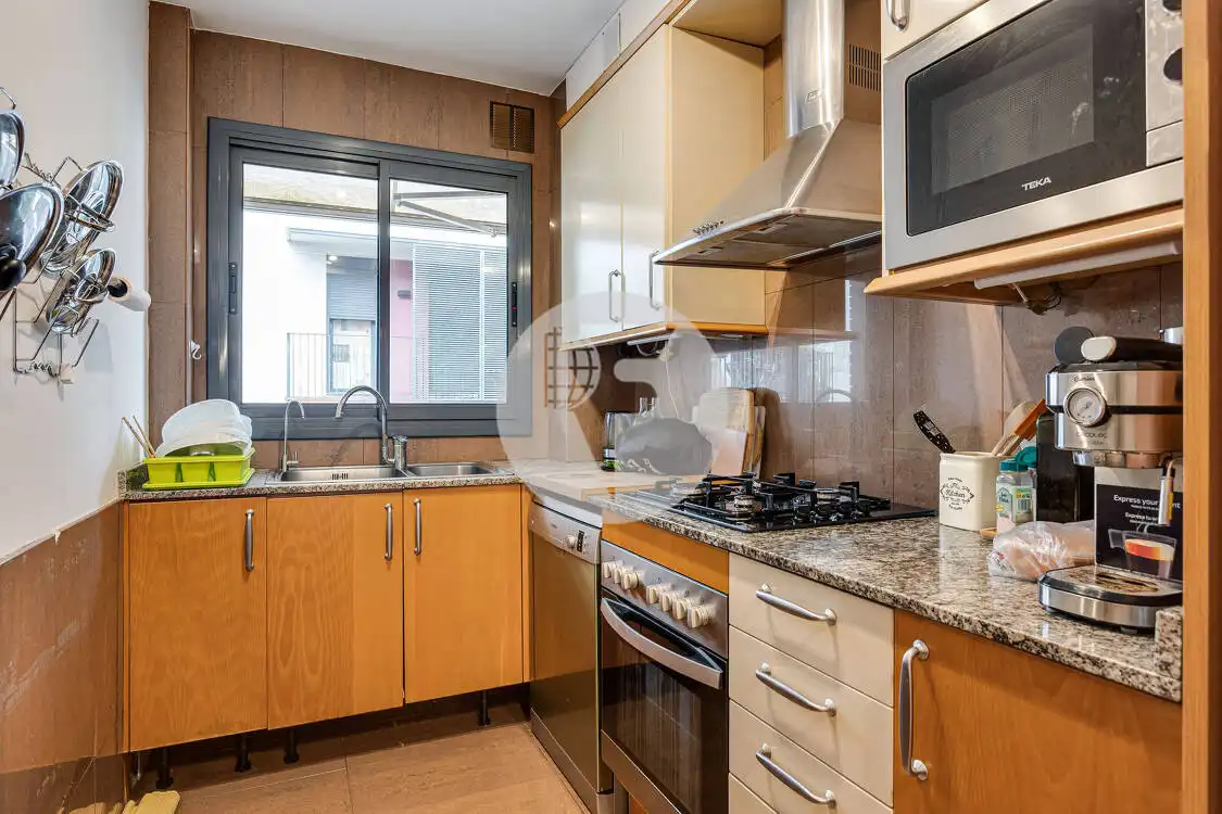 Cocina de Piso en venta en Barcelona con Aire acondicionado, Calefacción y Terraza