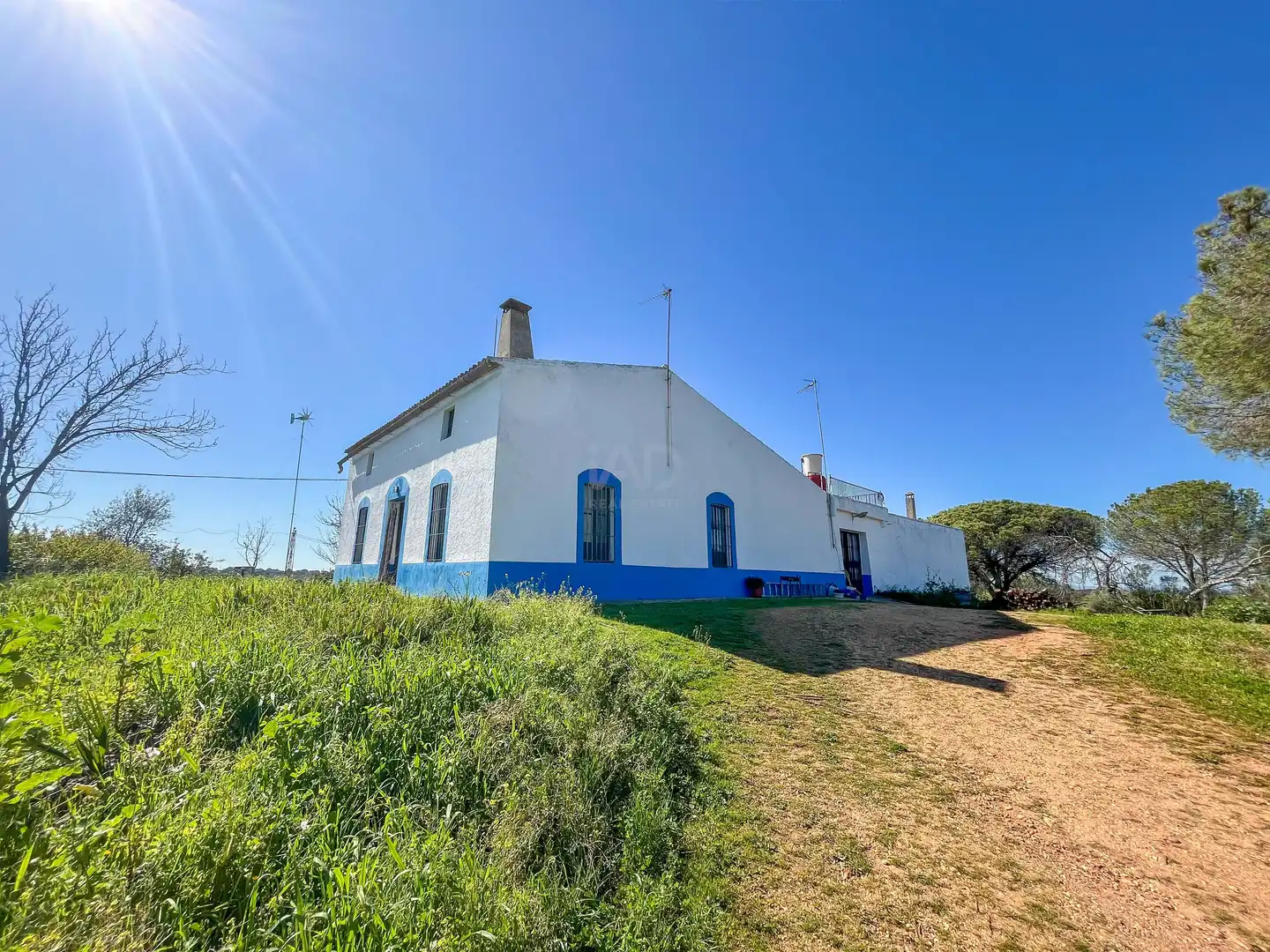 Vista exterior de Casa o chalet en venta en Trigueros con Calefacción y Terraza