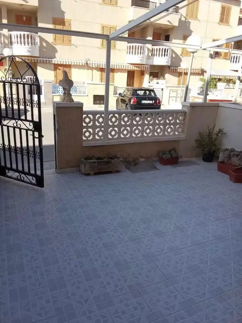 Terraza de Casa o chalet de alquiler en Santa Pola con Amueblado, Lavadora y Microondas