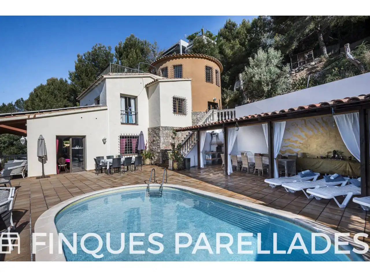 Terraza de Casa o chalet en venta en Sitges con Terraza y Piscina
