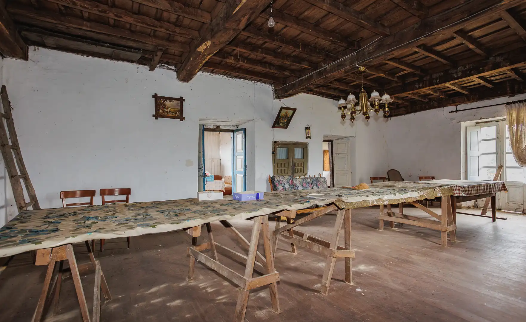 Dining room of Country homes for sale in O Saviñao   with Furnished