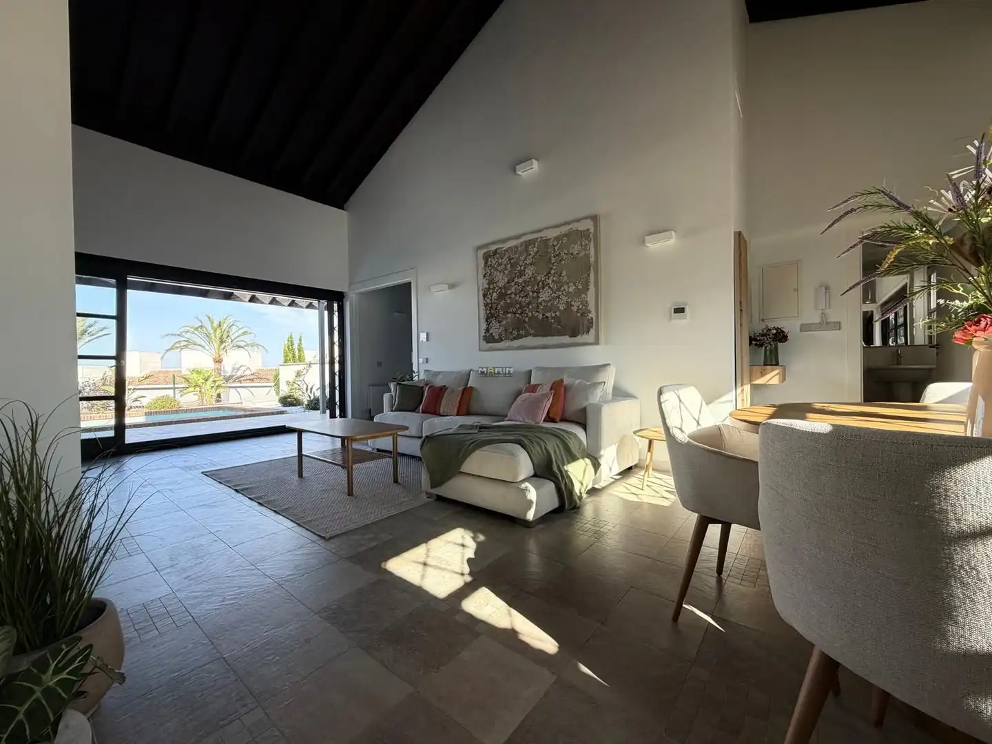 Sala de estar de Casa o chalet en venta en Murcia con Aire acondicionado, Jardín privado y Terraza