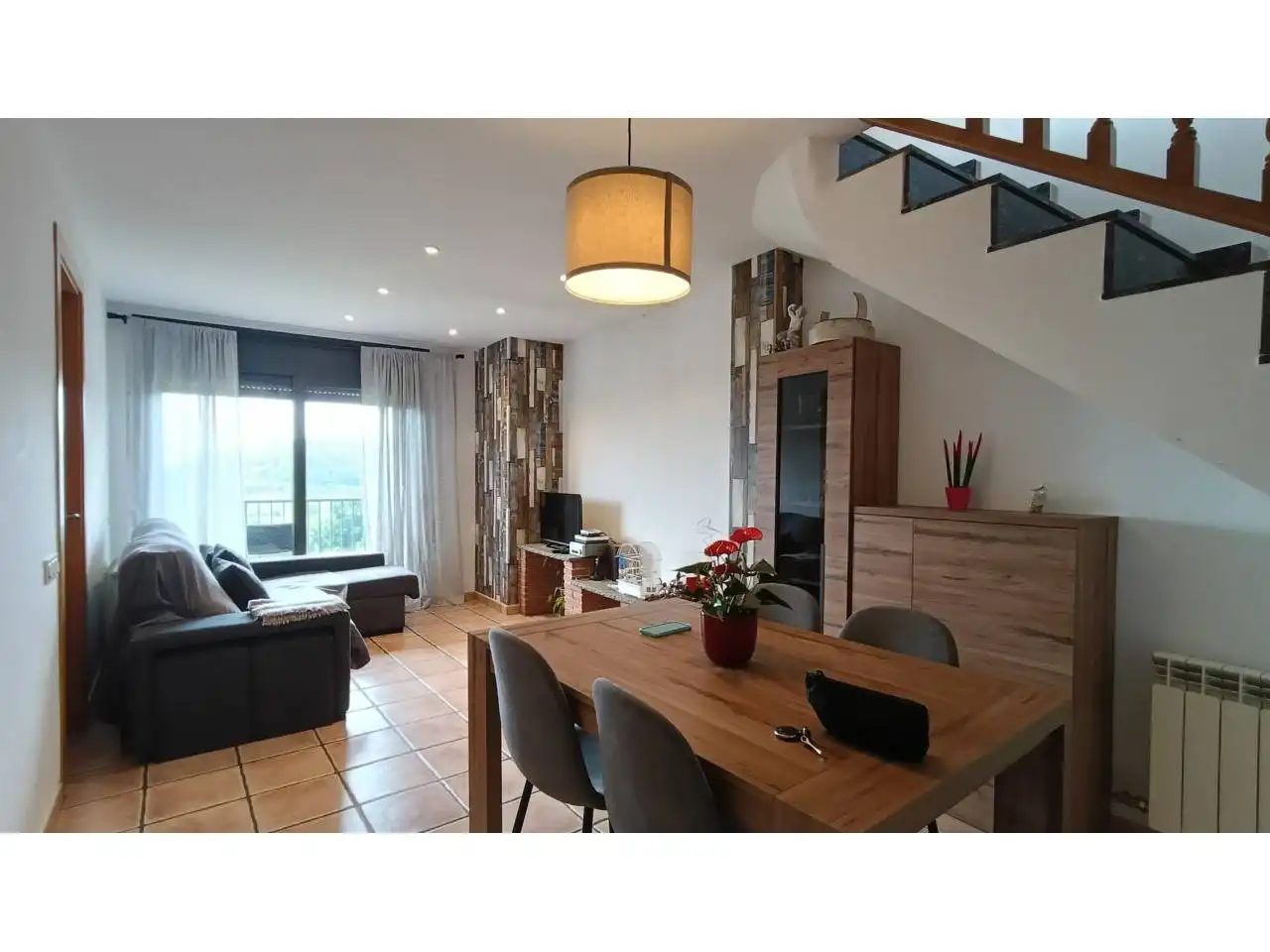Sala de estar de Dúplex en venta en Berga con Calefacción, Trastero y Balcón