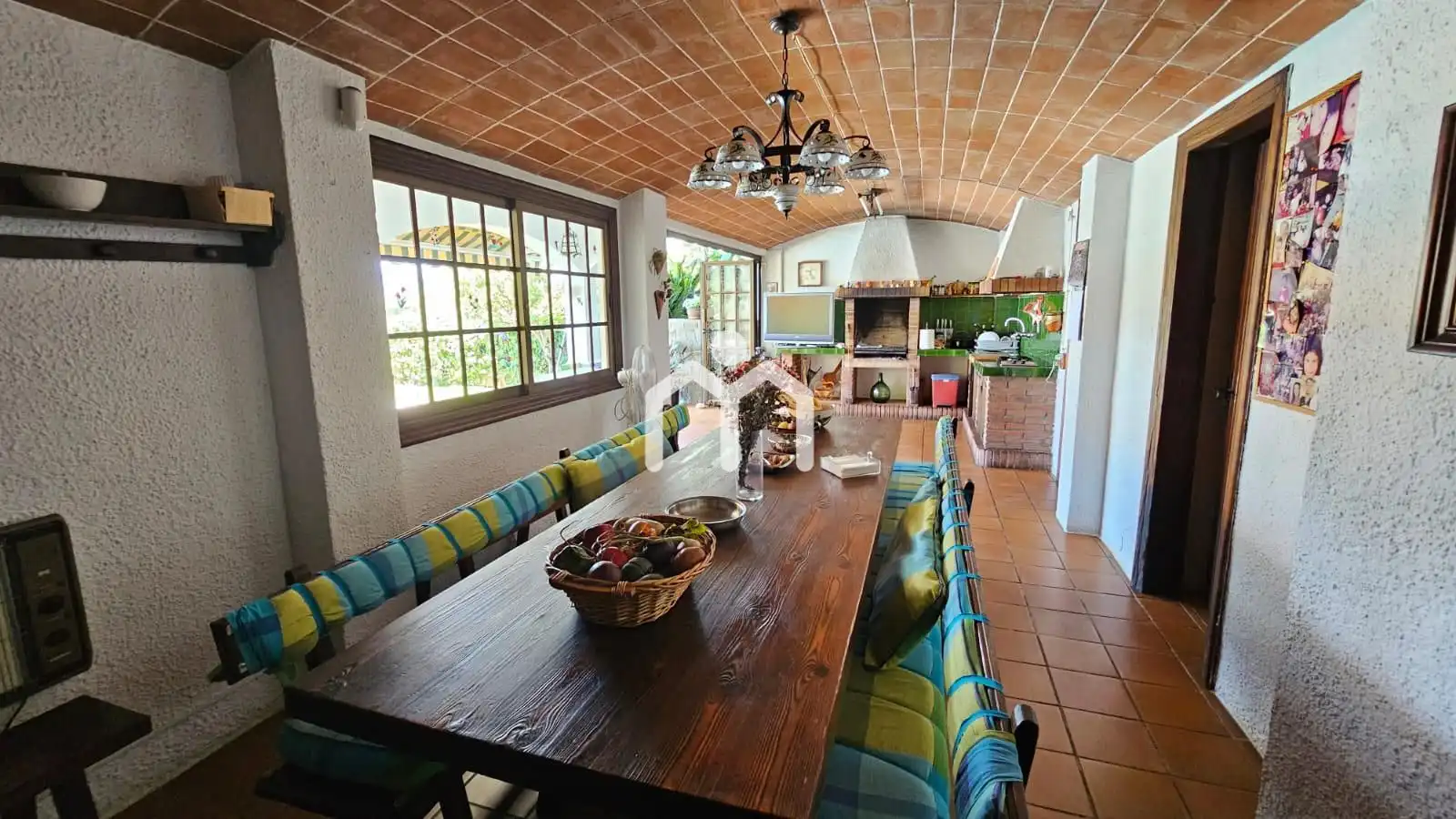Comedor de Casa o chalet en venta en Teià con Calefacción, Terraza y Trastero