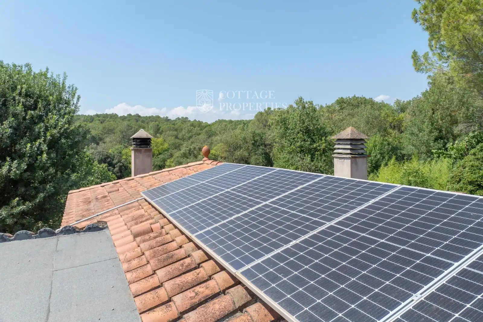Terraza de Finca rústica en venta en Vilademuls con Aire acondicionado, Calefacción y Piscina