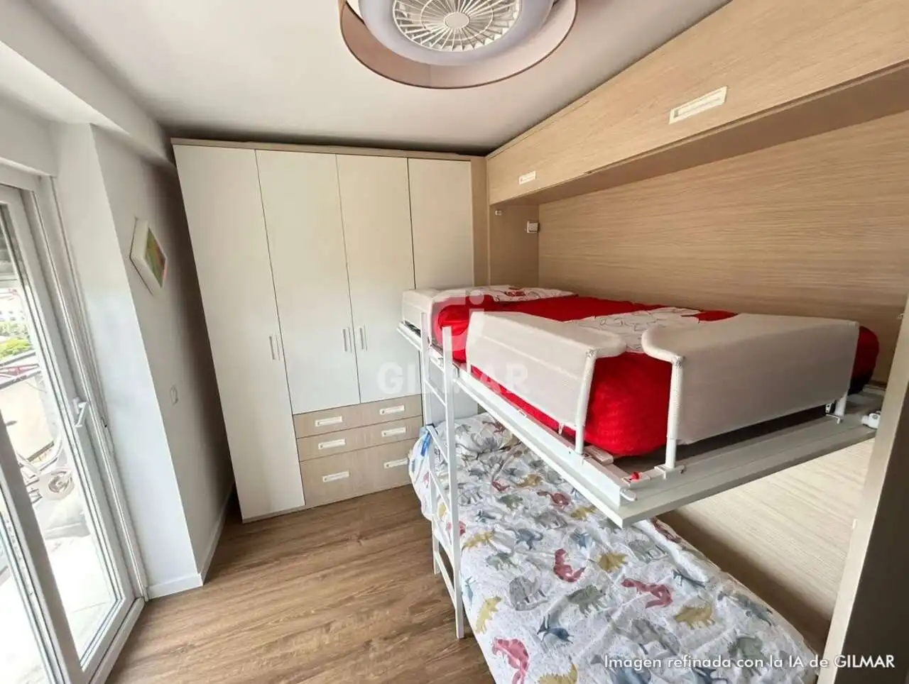 Bedroom of Flat for rent in Madrid  with Heating and Balcony