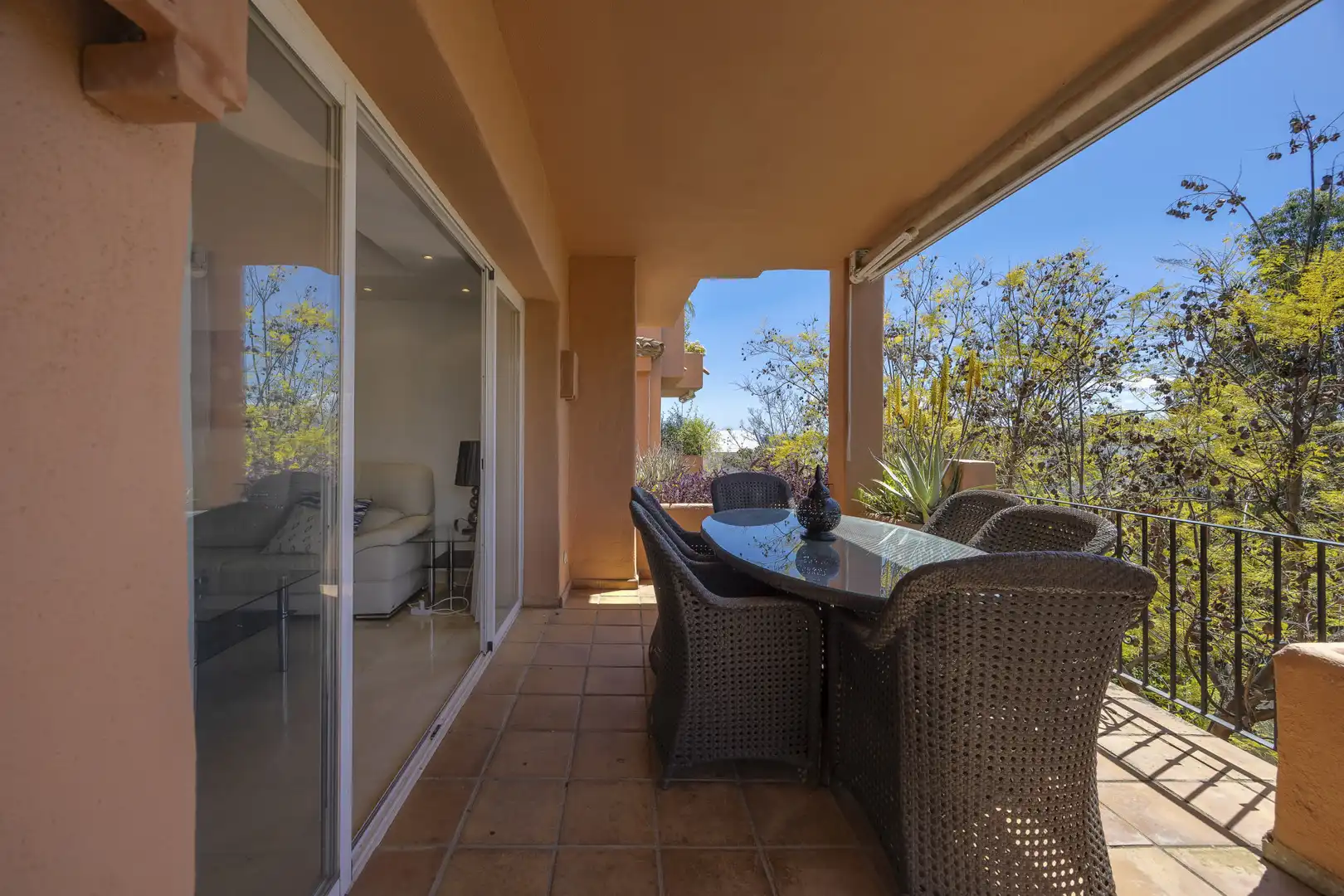 Terraza de Apartamento en venta en Marbella con Aire acondicionado, Terraza y Piscina