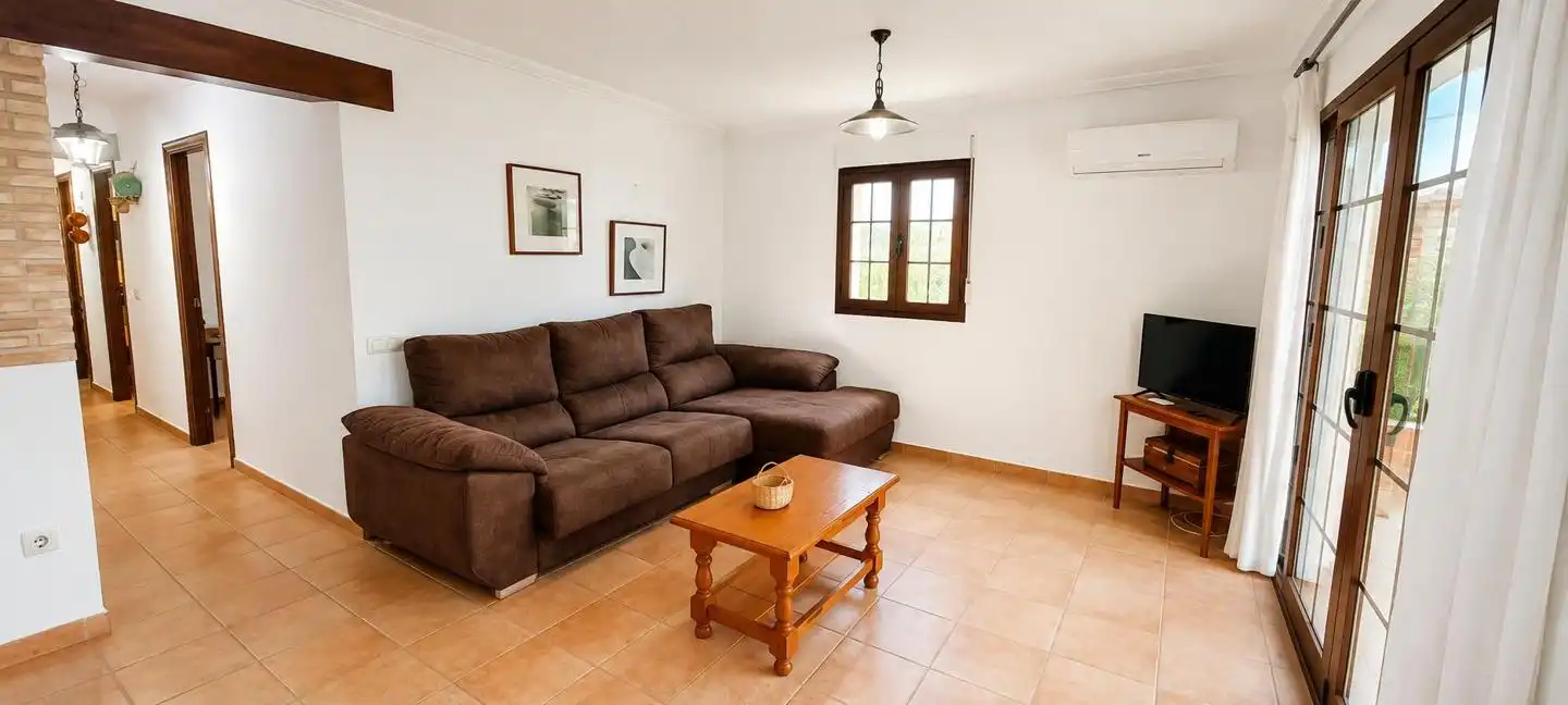 Sala d'estar de Pis en venda en Cuevas del Almanzora amb Aire condicionat i Terrassa