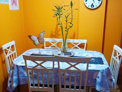 Dining room of Flat for sale in Gijón   with Heating, Parquet flooring and Storage room