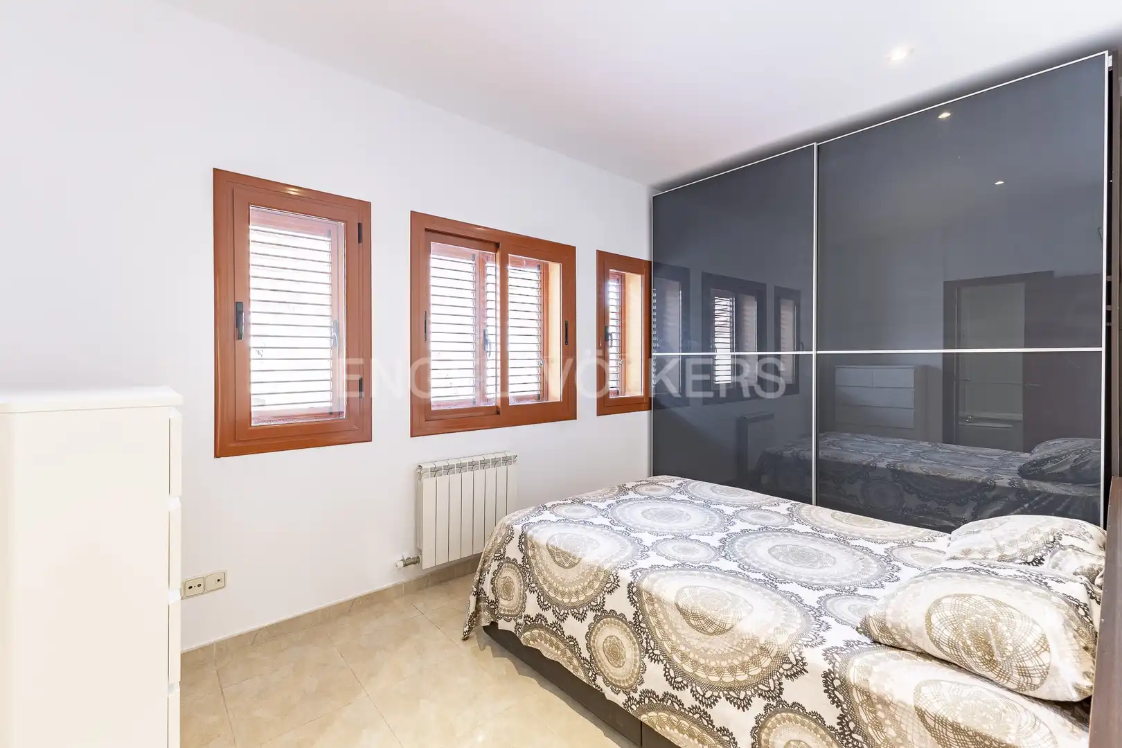 Bedroom of Flat for rent in Caldes d'Estrac  with Air Conditioner, Heating and Terrace