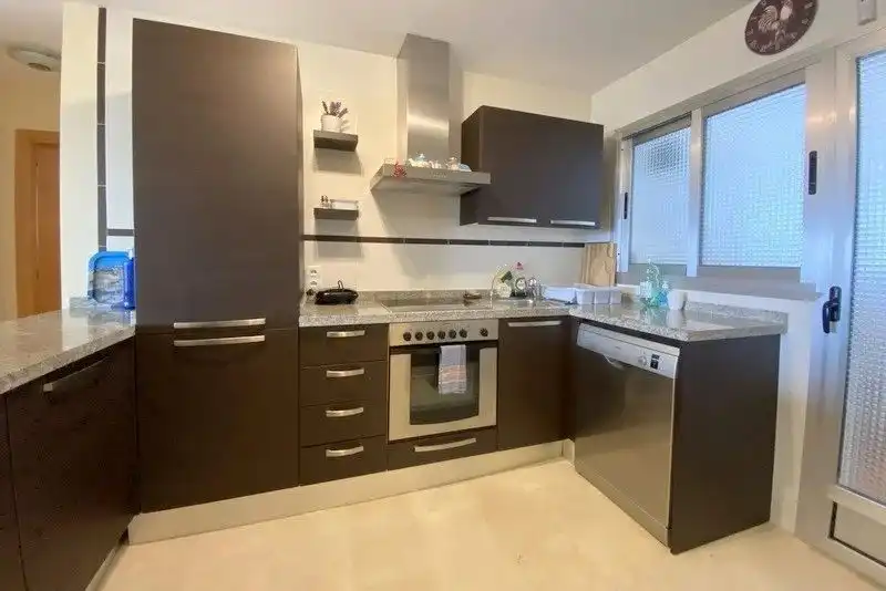 Cuina de Apartament en venda en Pego amb Aire condicionat, Terrassa i Piscina