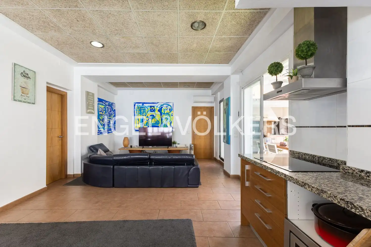 Sala de estar de Piso en venta en Valencia con Aire acondicionado, Calefacción y Jardín privado