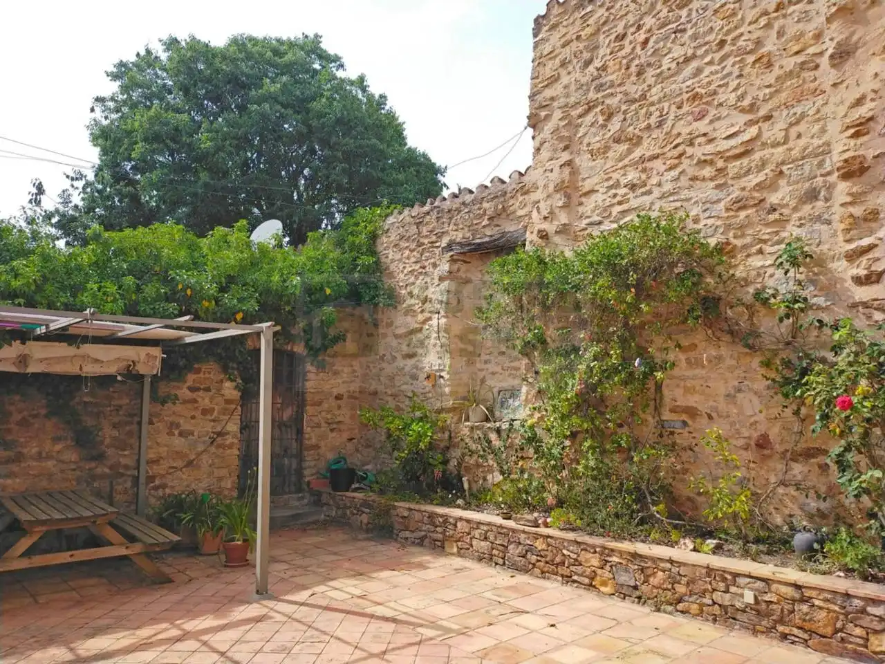Jardín de Finca rústica en venta en Quart con Jardín privado
