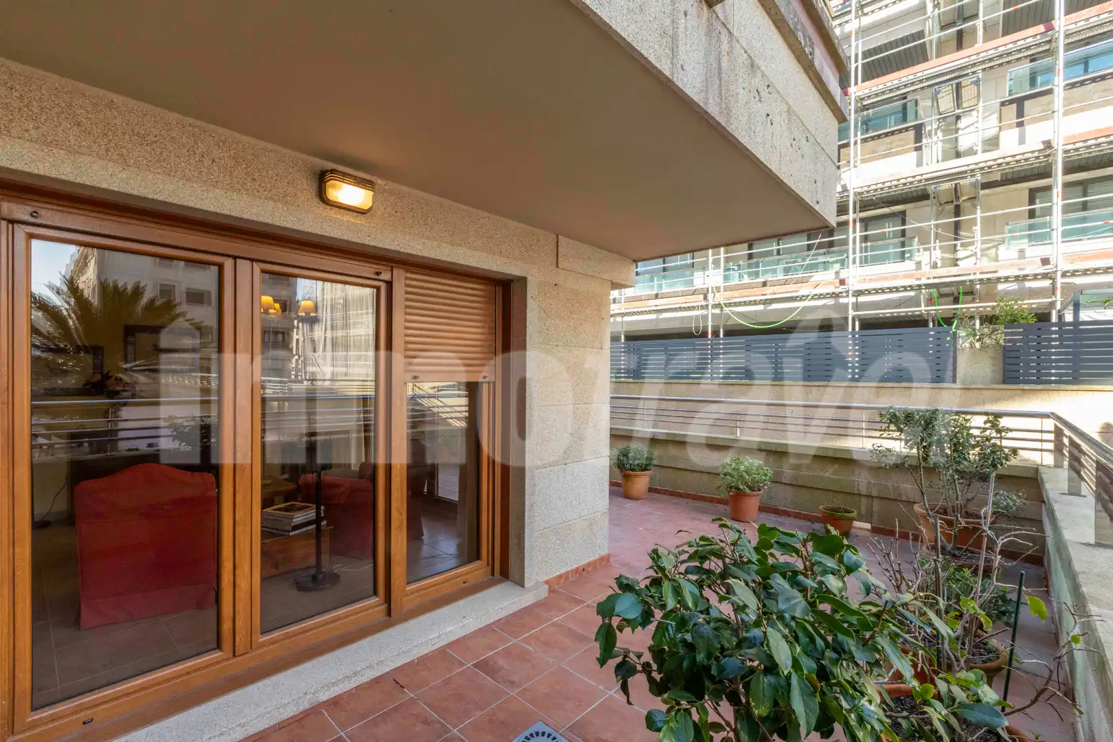 Vista exterior de Apartament en venda en Sanxenxo amb Aire condicionat, Parquet i Terrassa