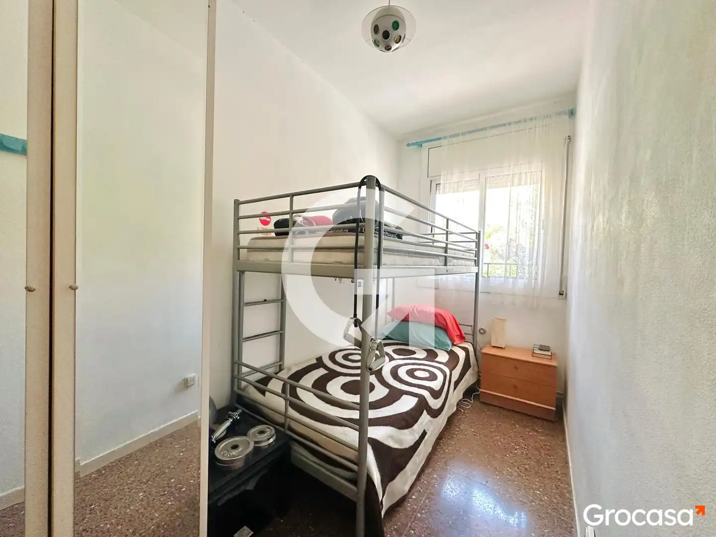 Bedroom of Flat for sale in Barcelona  with Air Conditioner, Heating and Oven