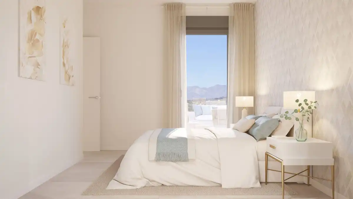Habitación de Apartamento en venta en Mijas con Aire acondicionado, Terraza y Trastero